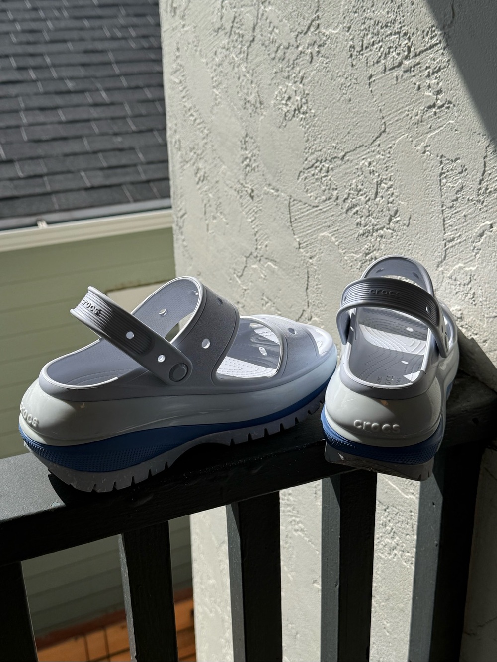 CROCS Platform Sandals